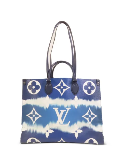 Louis Vuitton Pre-Owned On The Go Monogram Escale tote bag Blue M45120