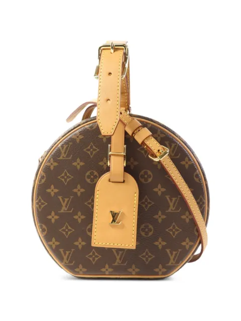 Louis Vuitton Pre-Owned Petite Boite Chapeau Monogram shoulder bag Brown M43514