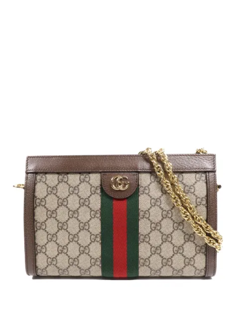 Gucci Pre-Owned Ophidia GG shoulder bag Neutrals 503877