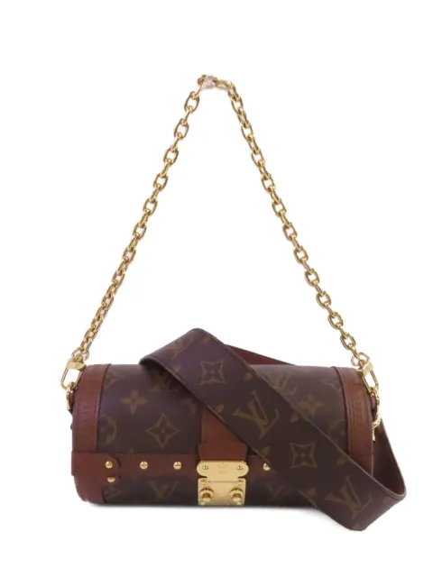 Louis Vuitton Pre-Owned Papillon Trunk Monogram east-west bag Brown M57835