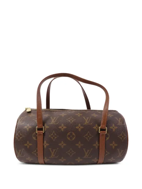 Louis Vuitton Pre-Owned GM Papillon monogram hand bag Brown M51385