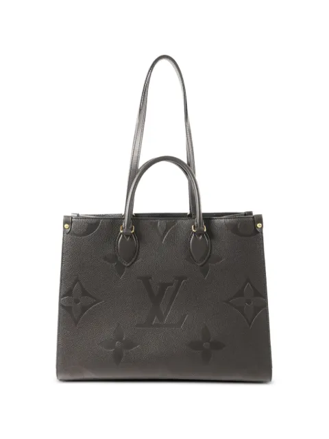 Louis Vuitton Pre-Owned Monogram Empreinte On The Go MM shoulder bag Black M45595
