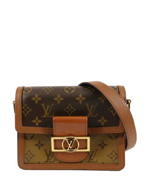 Louis Vuitton Pre-Owned Mini Dauphine monogram reverse tote bag Brown M44580