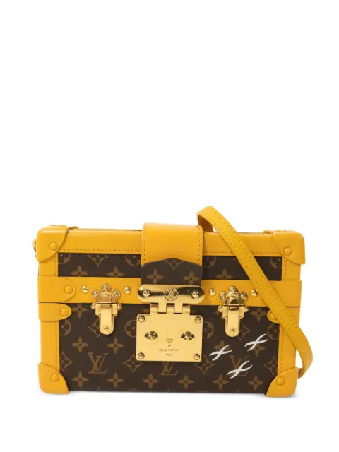 Louis Vuitton Pre-Owned Petite Malle Monogram shoulder bag Brown M44199