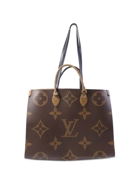 Louis Vuitton Pre-Owned GM On The Go Monogram tote bag Brown M45320