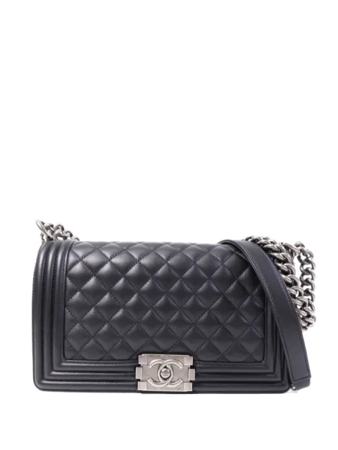 CHANEL Pre-Owned Boy shoulder bag Black A67086