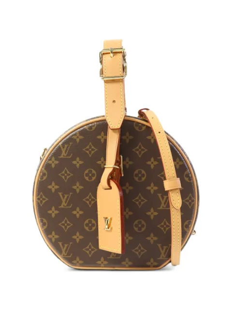 Louis Vuitton Pre-Owned Petite Boite Chapeau Monogram shoulder bag Brown M43514