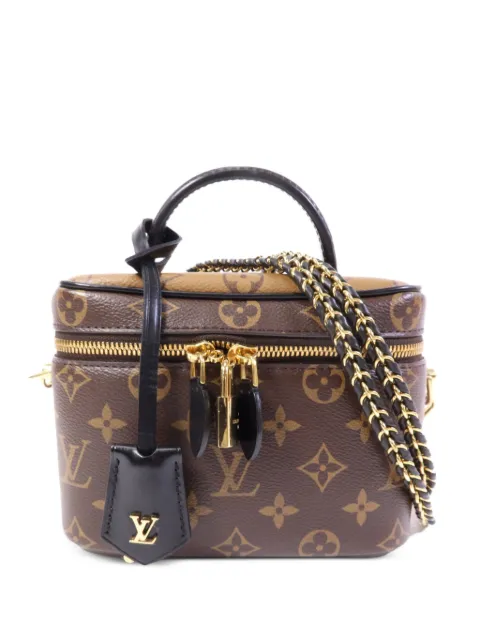 Louis Vuitton Pre-Owned Vanity PM monogram reverse tote bag Brown M45165