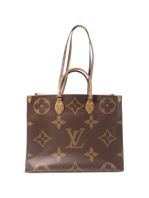 Louis Vuitton Pre-Owned On The Go tote bag Brown M45320