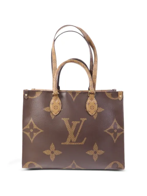 Louis Vuitton Pre-Owned Monogram Giant On The Go tote bag Brown M45321