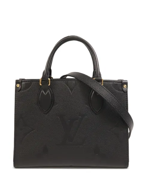 Louis Vuitton Pre-Owned PM OnTheGo tote bag Black M45653