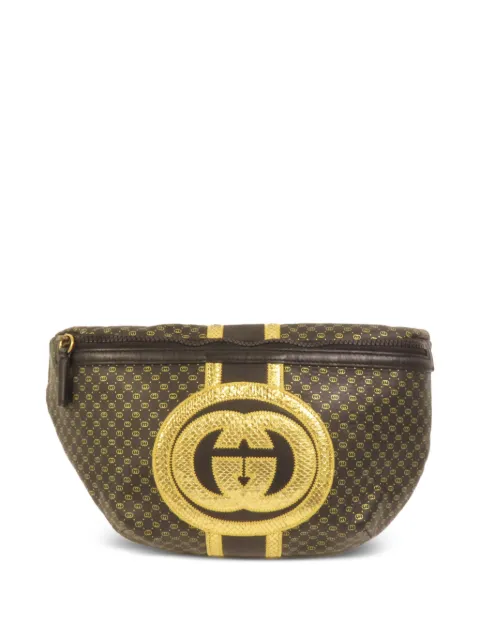 Gucci Pre-Owned GG Dapper Dan belt bag Brown 536416