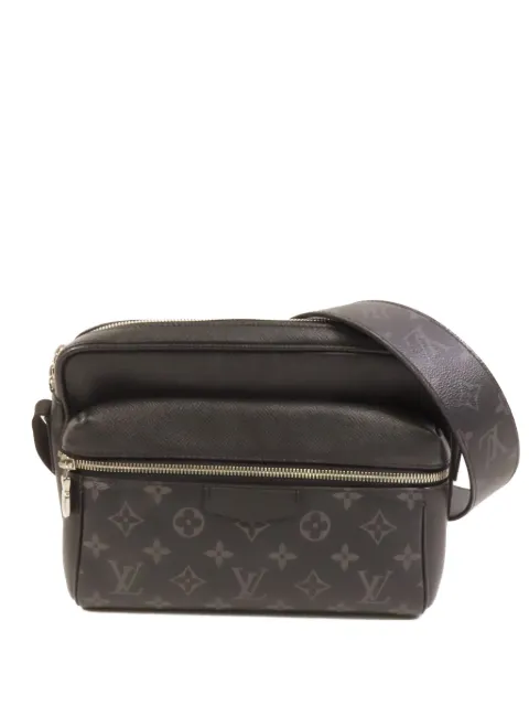 Louis Vuitton Pre-Owned Outdoor Messenger Monogram Eclipse bag Black M30233