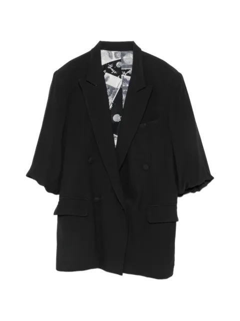 Moschino Pre-Owned 1990s double-breasted blazer Black MO380BFV