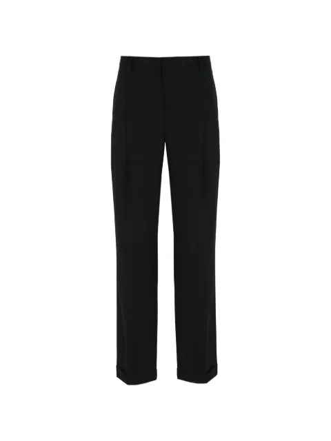 Briglia 1949 pleated high-waisted trousers Black BORGONUOVOW40010000010