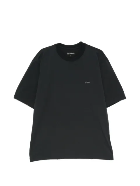 Goldwin logo-print graphic-print T-shirt Black GL66144