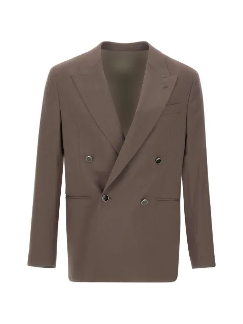 Mood double-breasted blazer Brown 4032G2002Y
