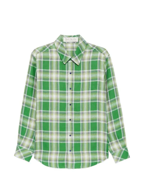 GOD'S TRUE CASHMERE Harbor tartan shirt Green SP26U1208HBTGRE