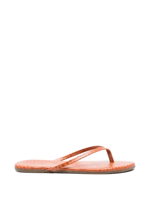 Tkees x Apropos Lily flat sandals Brown LILLYCROCXAPROPOS