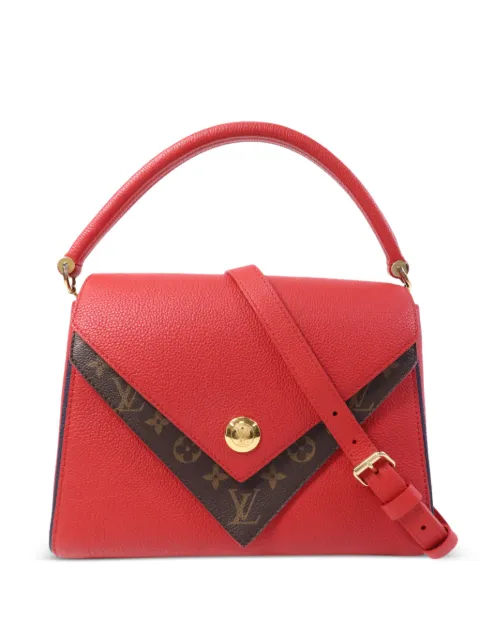 Louis Vuitton Pre-Owned Double V two-way handbag Red M54624