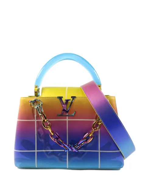 Louis Vuitton Pre-Owned MM Capucines shoulder bag Yellow M21336