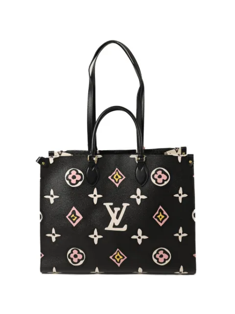 Louis Vuitton Pre-Owned GM OnTheGo Monogram Giant tote bag Black M45815