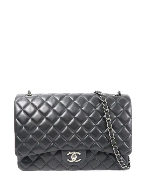 CHANEL Pre-Owned CC Maxi Classic shoulder bag Black A58601