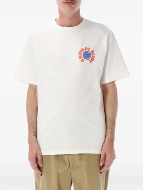THE CRITICAL SLIDE SOCIETY Resin graphic-print T-shirt White TE25096