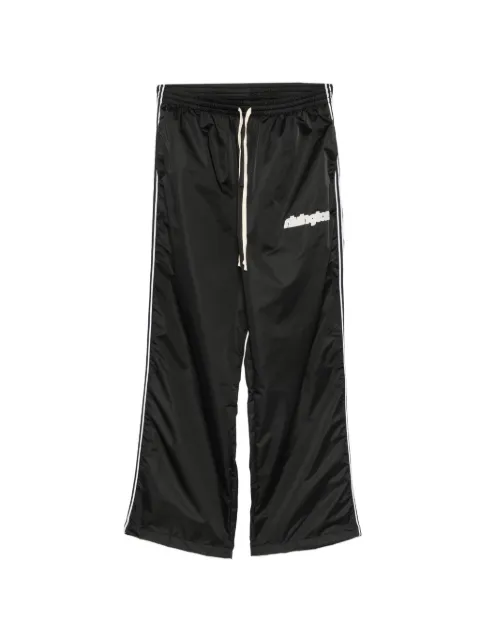 RRR123 Flagship Apostol side-stripe track pants Black FLGSPA000040