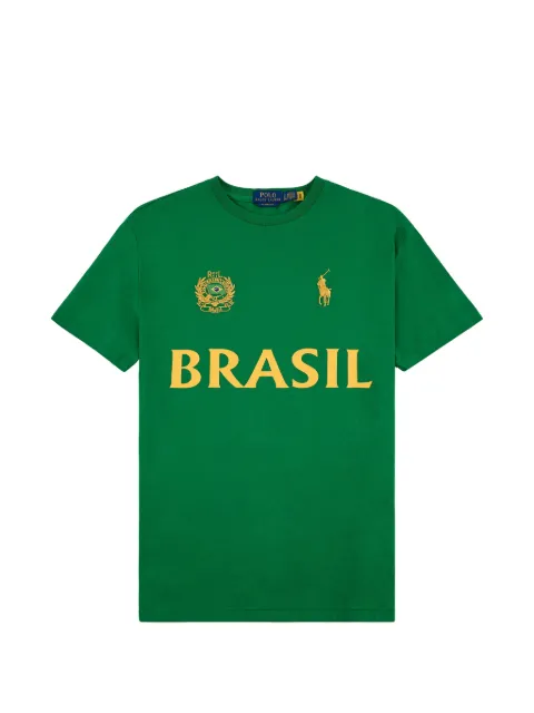 Polo Ralph Lauren classic fit Brasil T-shirt Green 710B21596001
