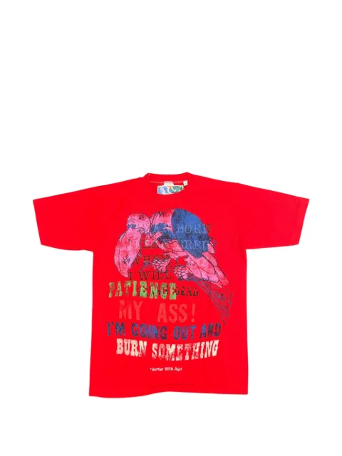 Better with Age graphic-print T-shirt Red BWA107
