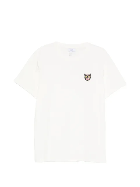Arrels Barcelona cat-patch T-shirt White MTS030074