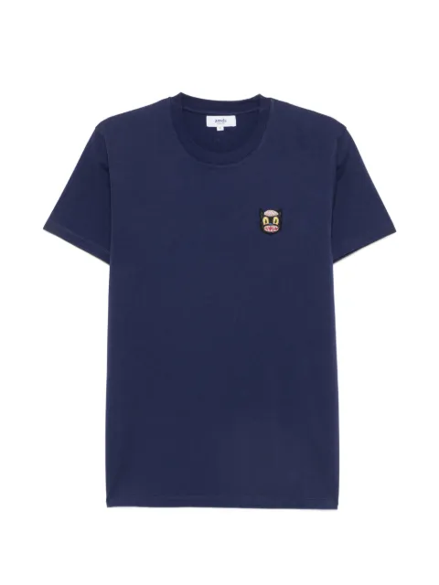 Arrels Barcelona embroidered-patch T-shirt Blue MTS030074
