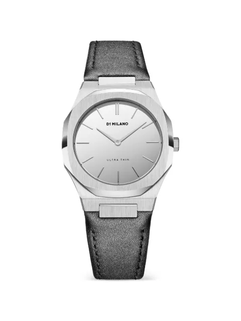 D1 Milano Ultra Thin Mirror 34mm watch Silver UTLL16