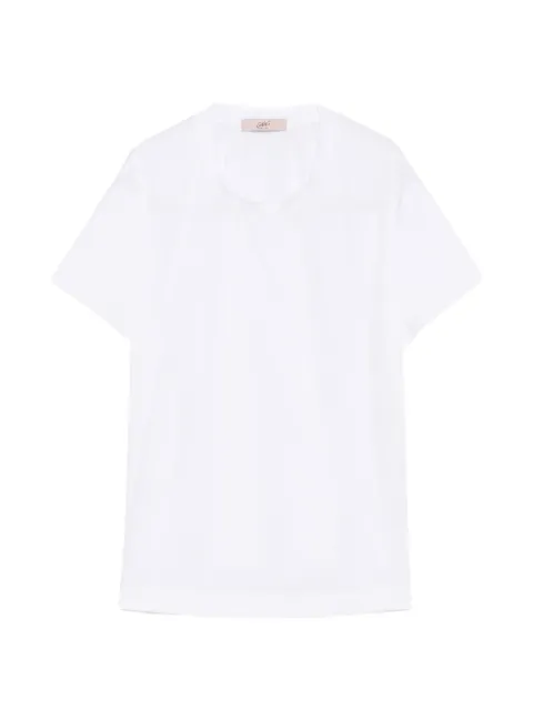 CARLA G. Muin short-sleeve T-shirt White MUIN10