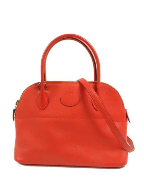 Hermès Pre-Owned Bolide 27 leather two-way handbag Red AS5PHW