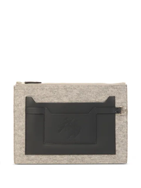 Hermès Pre-Owned 2017 29 Toudou clutch bag Grey A89