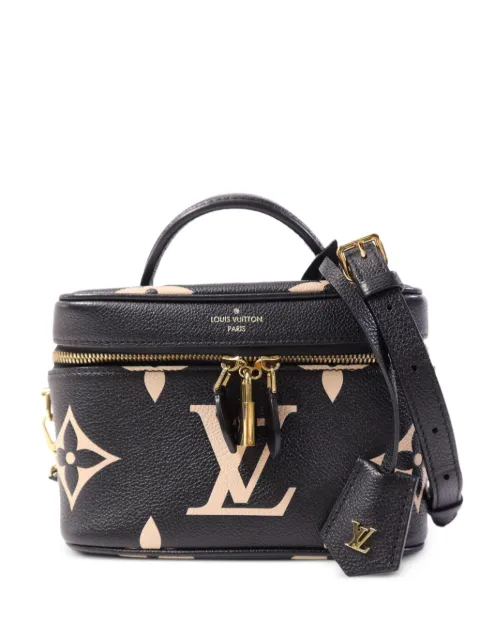 Louis Vuitton Pre-Owned Monogram Empreinte Vanity PM leather hand bag Black M45780