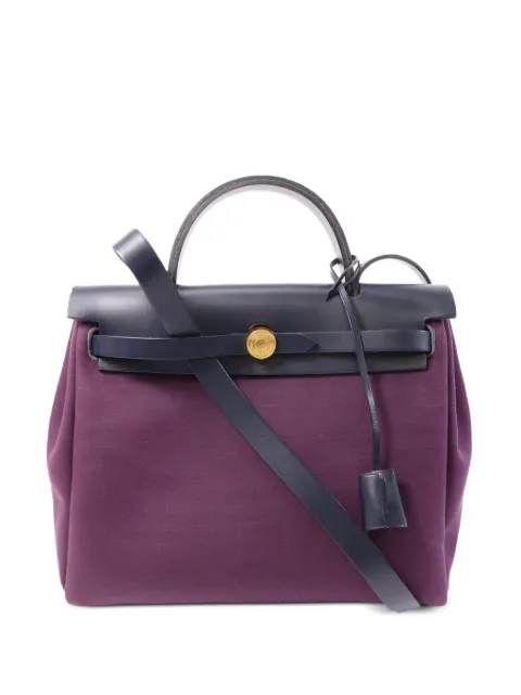 Hermès Pre-Owned Herbag PM shoulder bag Purple DCASSIS