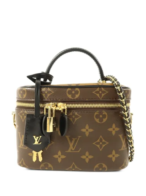 Louis Vuitton Pre-Owned Vanity PM two-way handbag Brown M45165