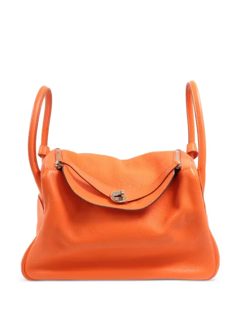 Hermès Pre-Owned Lindy 34 tote bag Orange X8VPHW