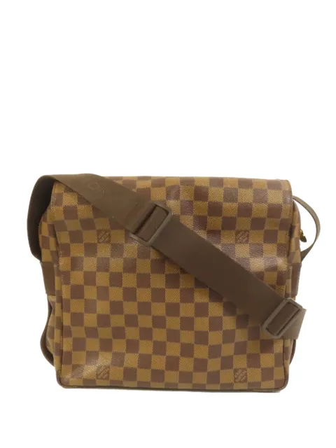 Louis Vuitton Pre-Owned Naviglio Damier Ebène shoulder bag Brown N45255