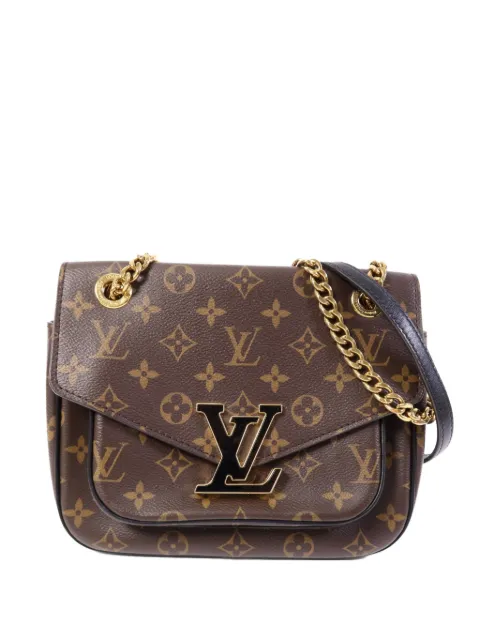 Louis Vuitton Pre-Owned Passy Monogram crossbody bag Brown M45592