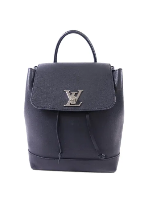 Louis Vuitton Pre-Owned mini Lockme backpack Black M41815