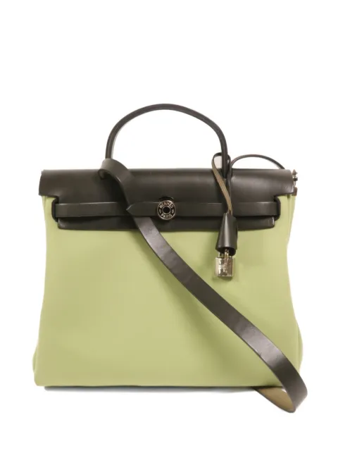 Hermès Pre-Owned Herbag PM tote bag Green D3FPHW