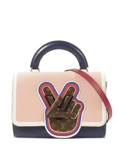 Louis Vuitton Pre-Owned MM Twist Epi tote bag Blue M52514