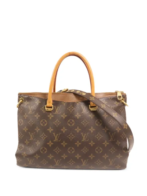 Louis Vuitton Pre-Owned Pallas MM Monogram tote bag Brown M40907