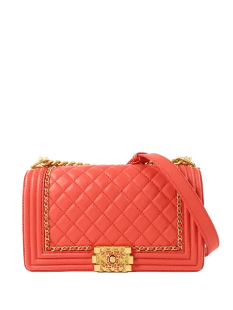 CHANEL Pre-Owned 25 Boy Chanel shoulder bag Red A67086