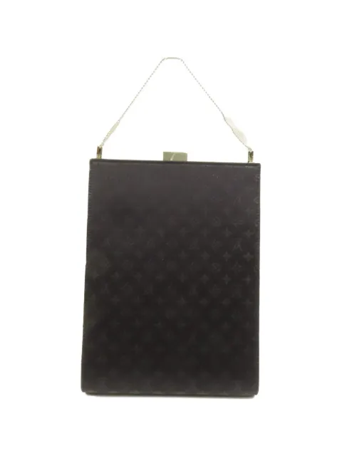 Louis Vuitton Pre-Owned GM Ange monogram-patterned clutch bag Black M92100