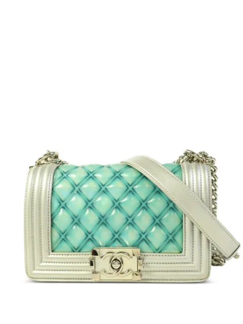 CHANEL Pre-Owned Boy CC chain crossbody bag Silver A67085